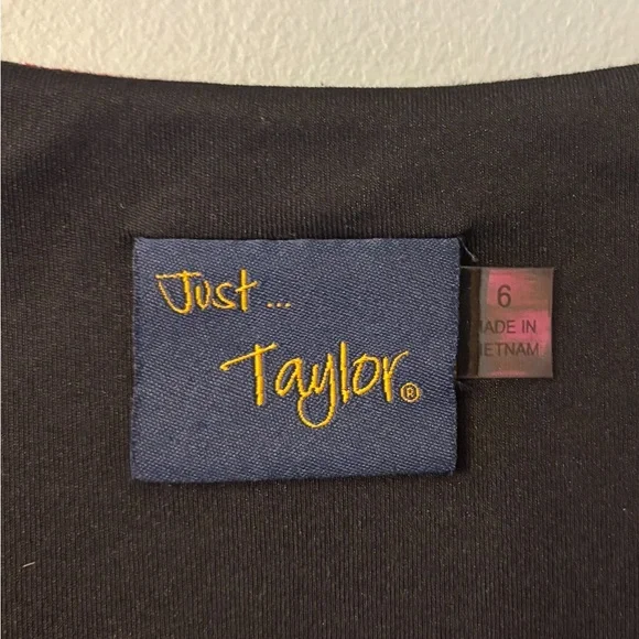 Taylor Burgundy Floral Velvet Dress - Picture 2 of 8